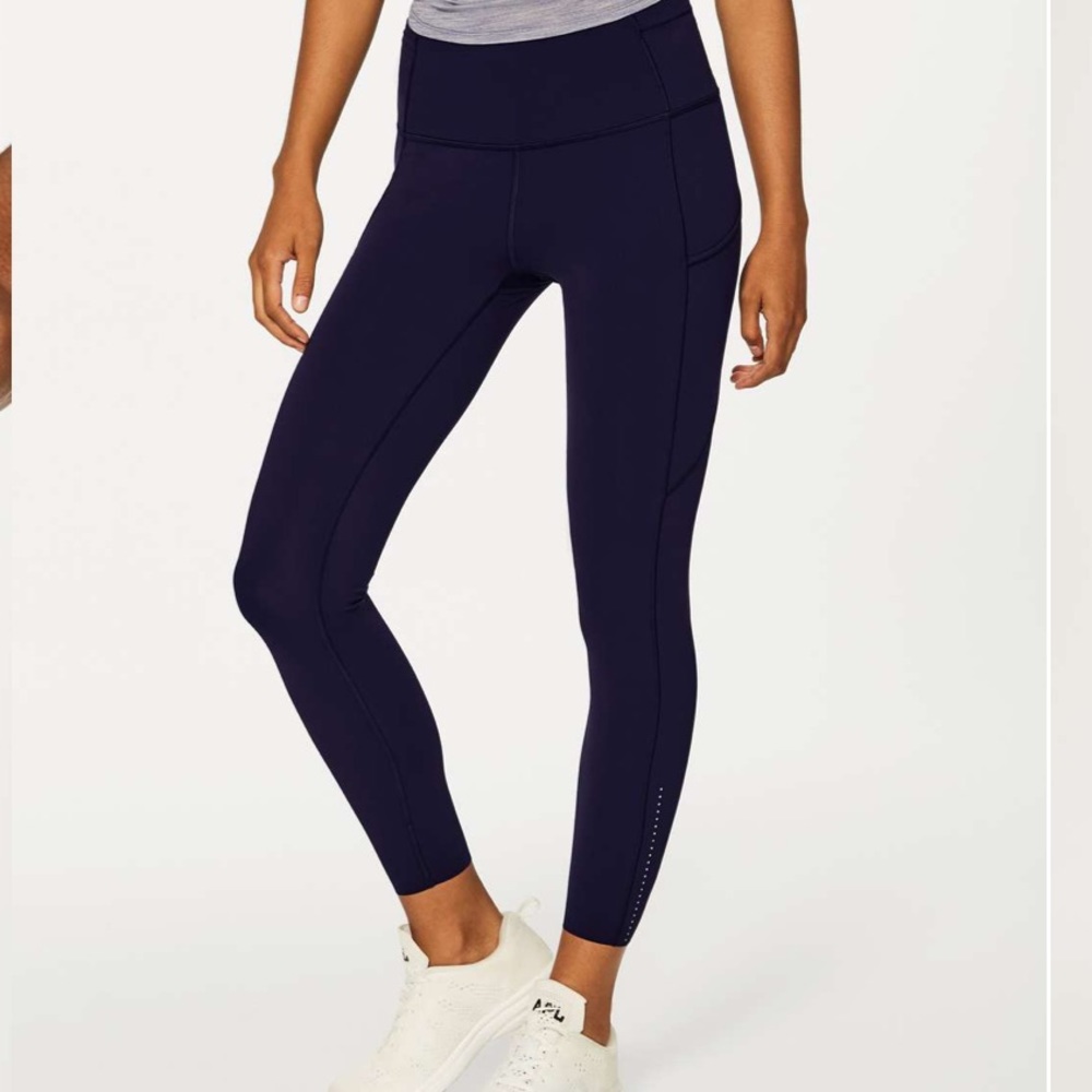 Lululemon Fast & Free 7/8 leggings (Nulux)